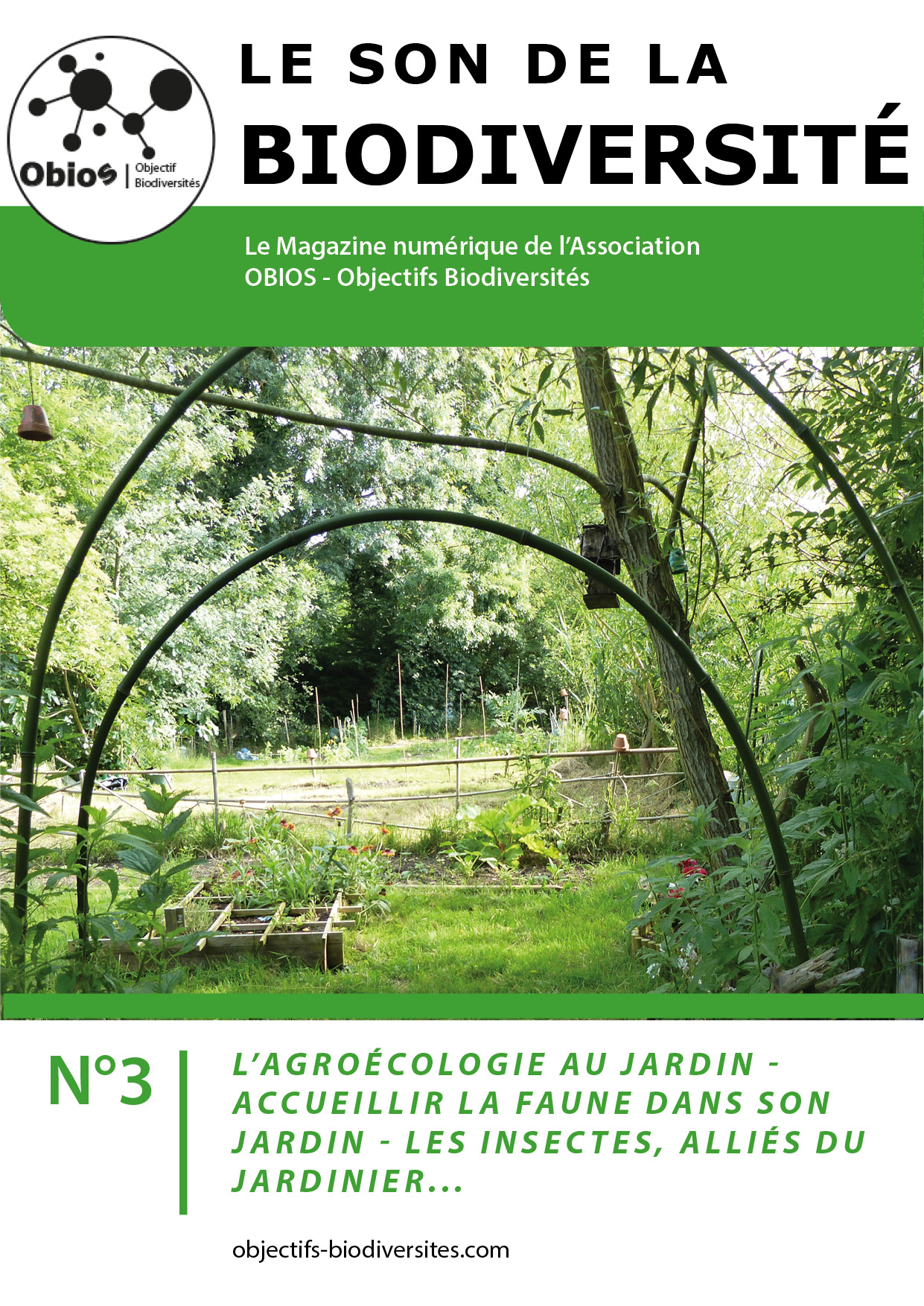 Son de la biodiversité n°3 - le magazine numérique d'OBIOS